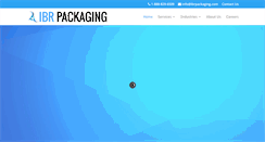 Desktop Screenshot of ibrpackaging.com