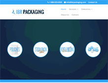 Tablet Screenshot of ibrpackaging.com